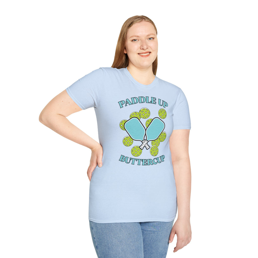 Paddle Up Buttercup Pickleball T-Shirt