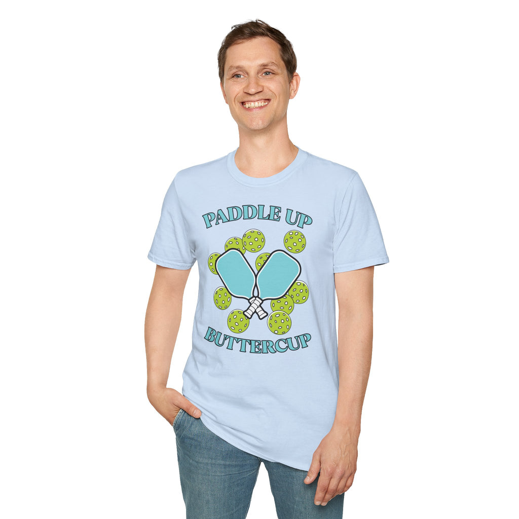 Paddle Up Buttercup Pickleball T-Shirt