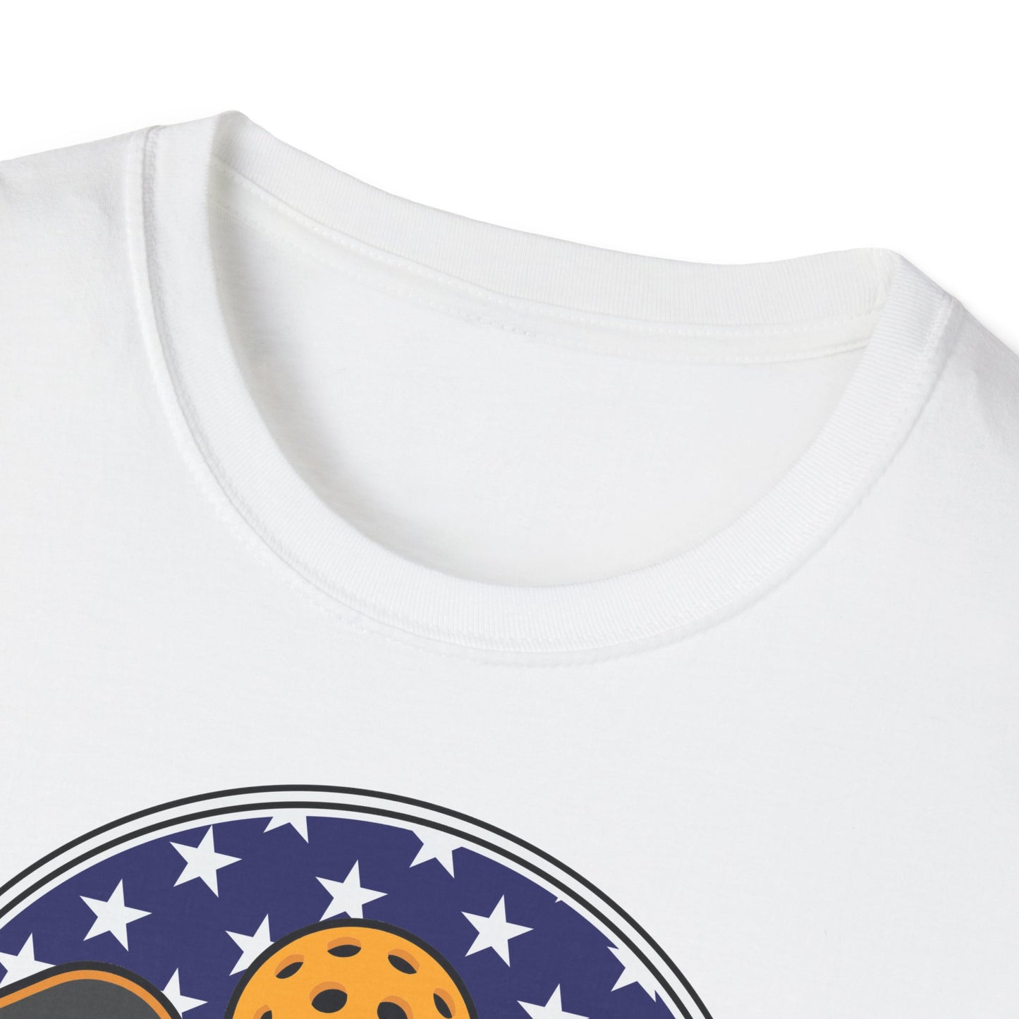 Pickleball Crossed Paddles Graphic Tee for Pickleball Fans