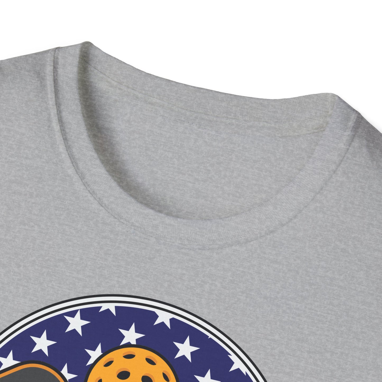 Pickleball Crossed Paddles Graphic Tee for Pickleball Fans