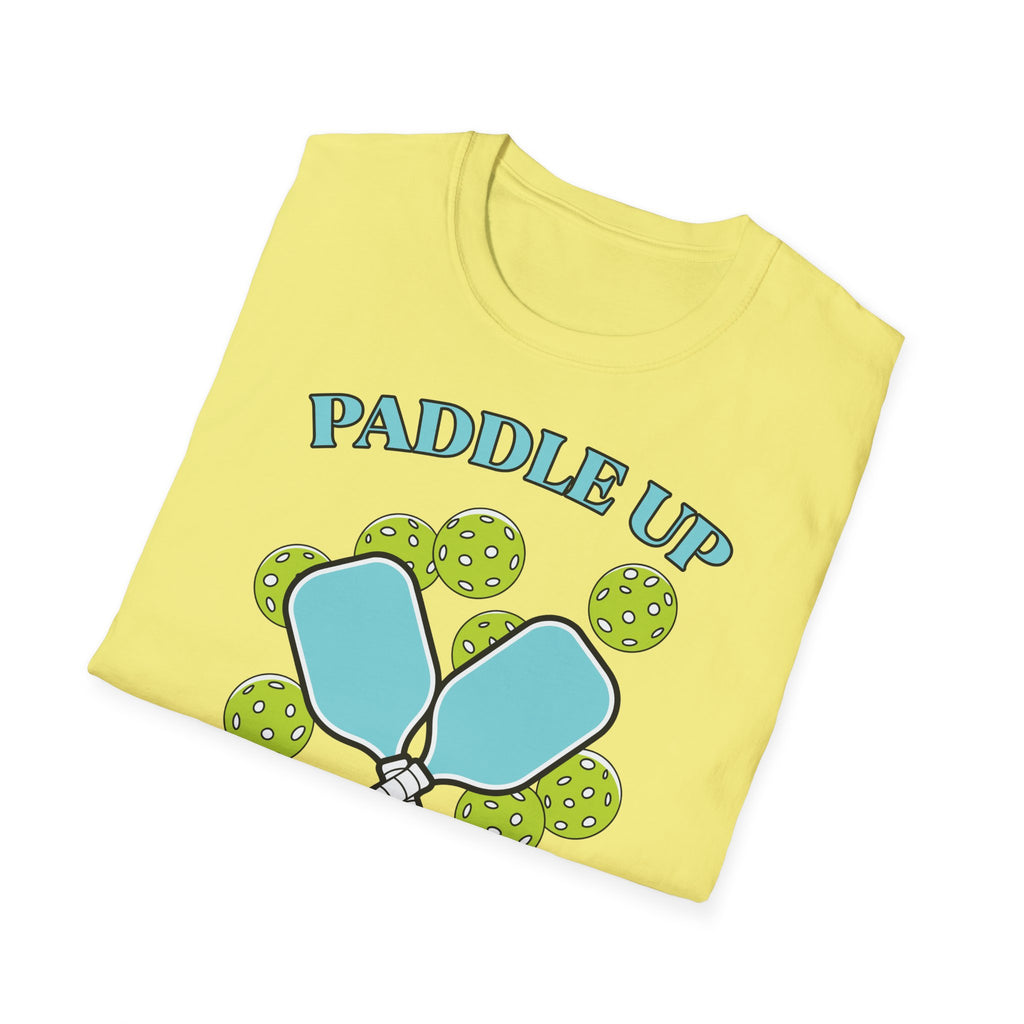 Paddle Up Buttercup Pickleball T-Shirt