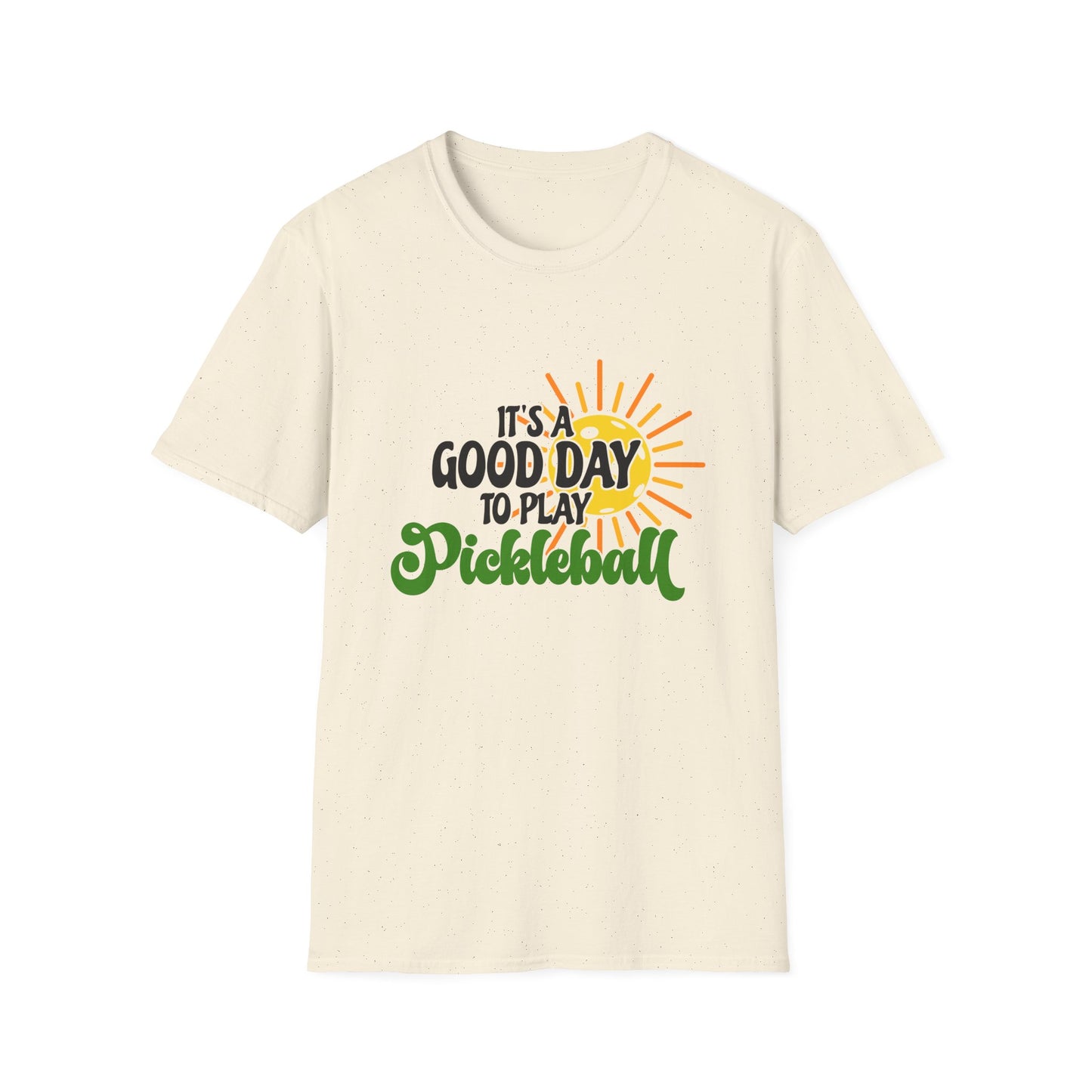 Pickleball Player T-Shirt — Retro Court Graphic Tee for Pickleball Fans