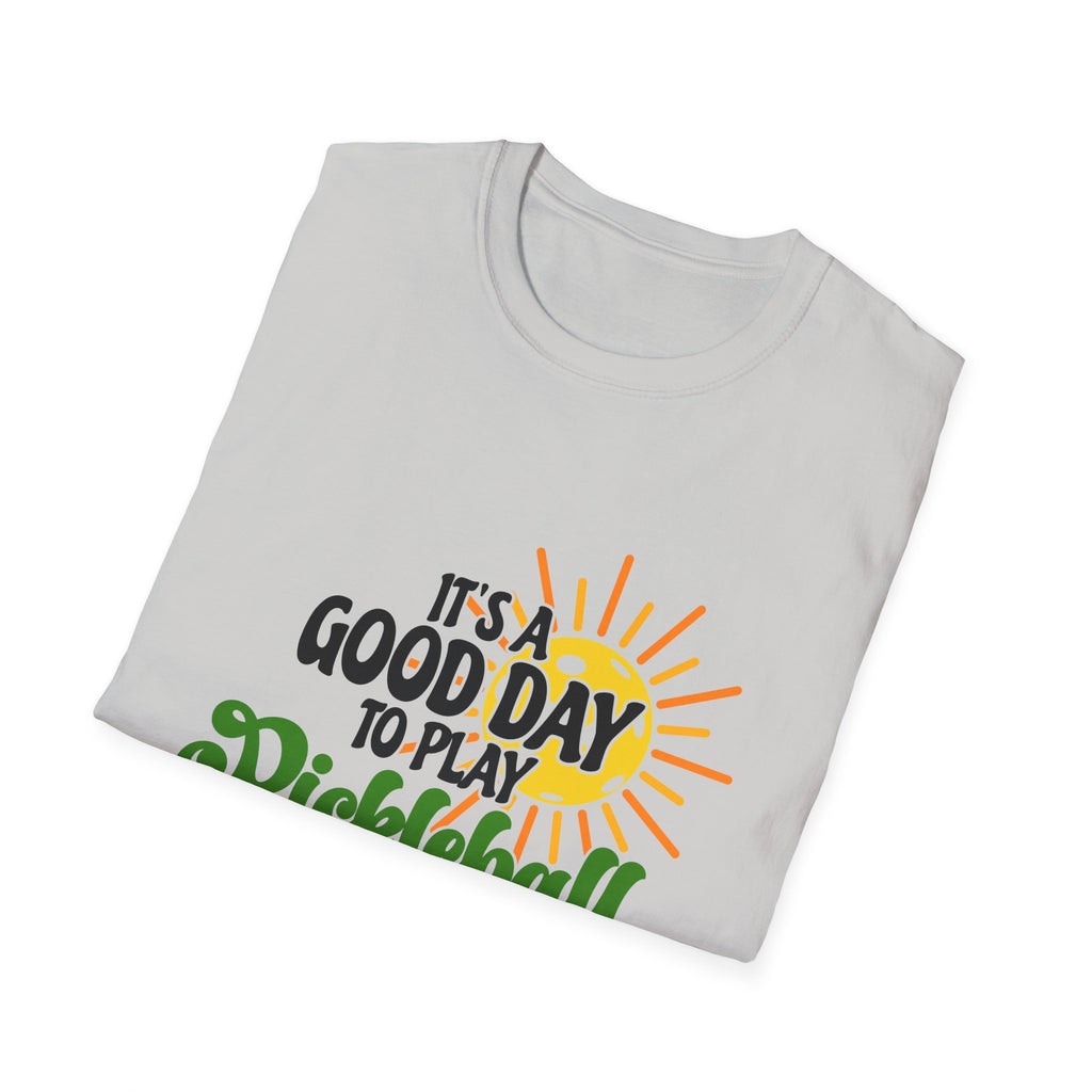 Pickleball Player T-Shirt — Retro Court Graphic Tee for Pickleball Fans