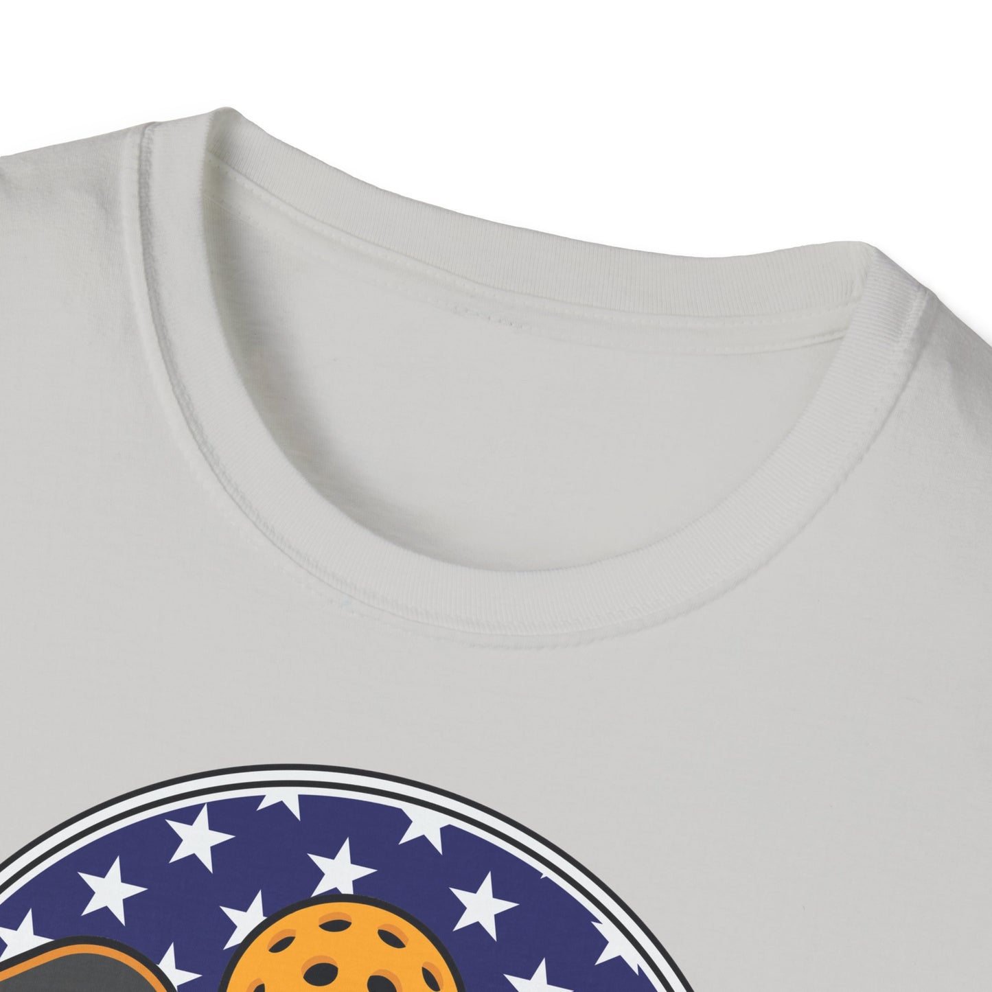 Pickleball Crossed Paddles Graphic Tee for Pickleball Fans