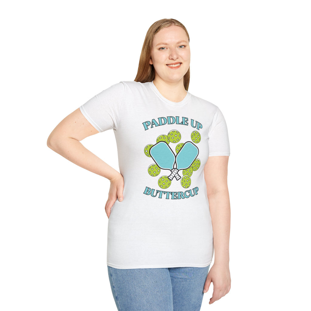 Paddle Up Buttercup Pickleball T-Shirt