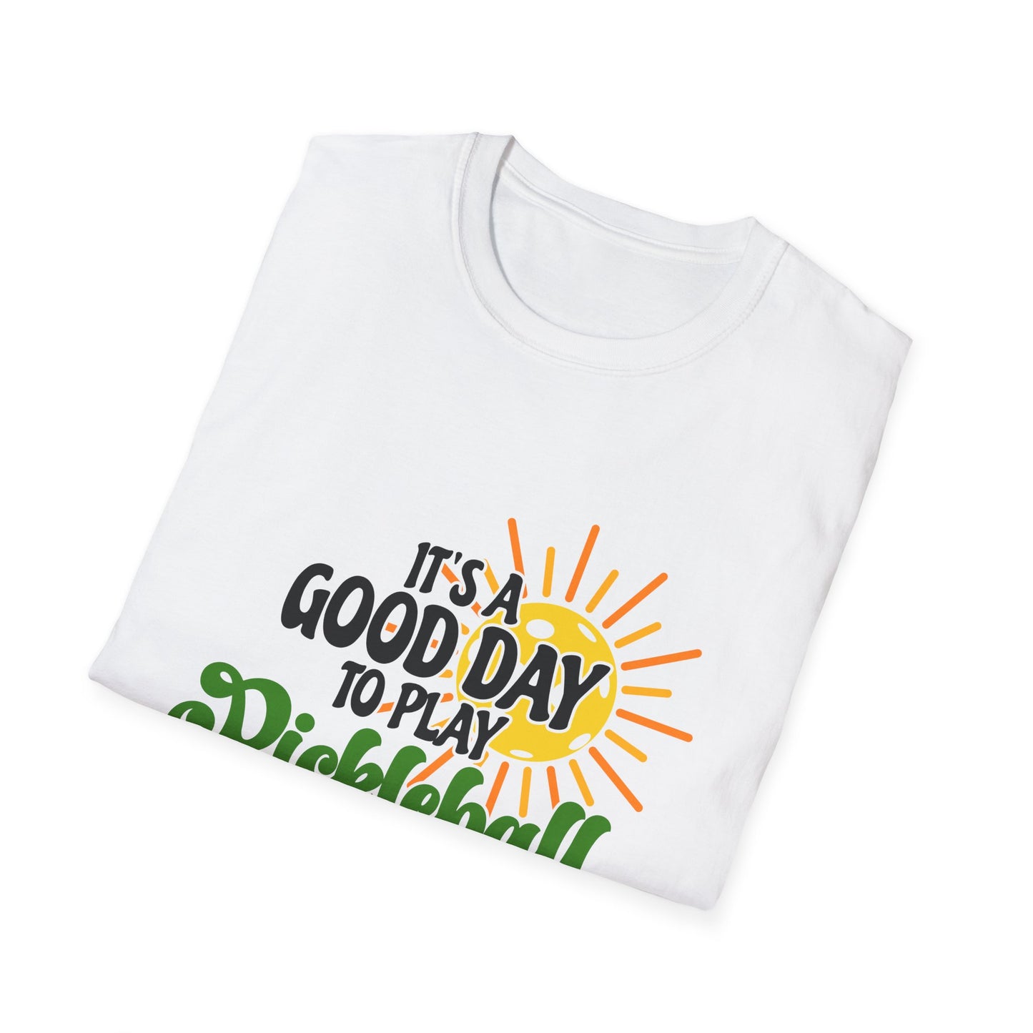 Pickleball Player T-Shirt — Retro Court Graphic Tee for Pickleball Fans