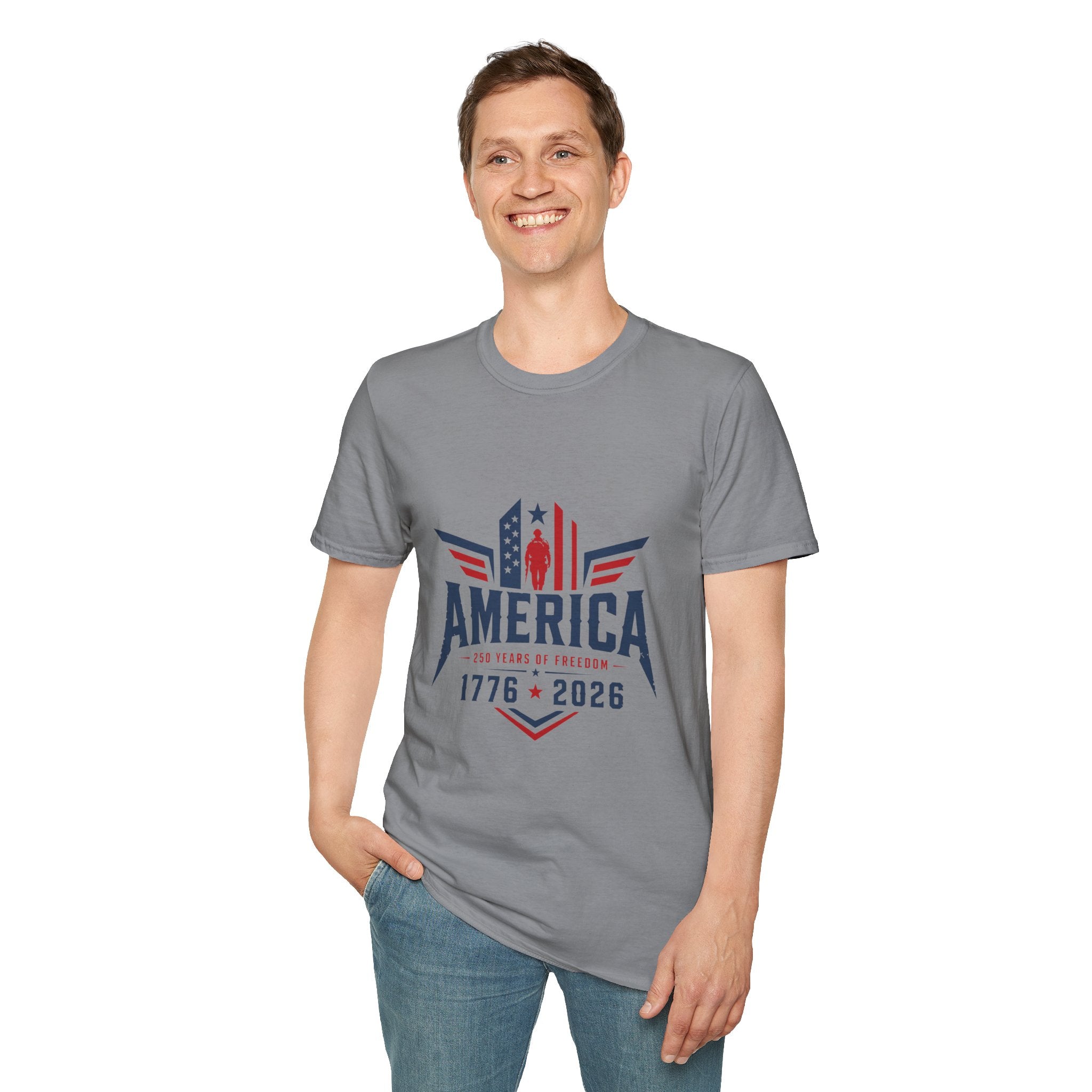 America 250 Years of Freedom - Soldier