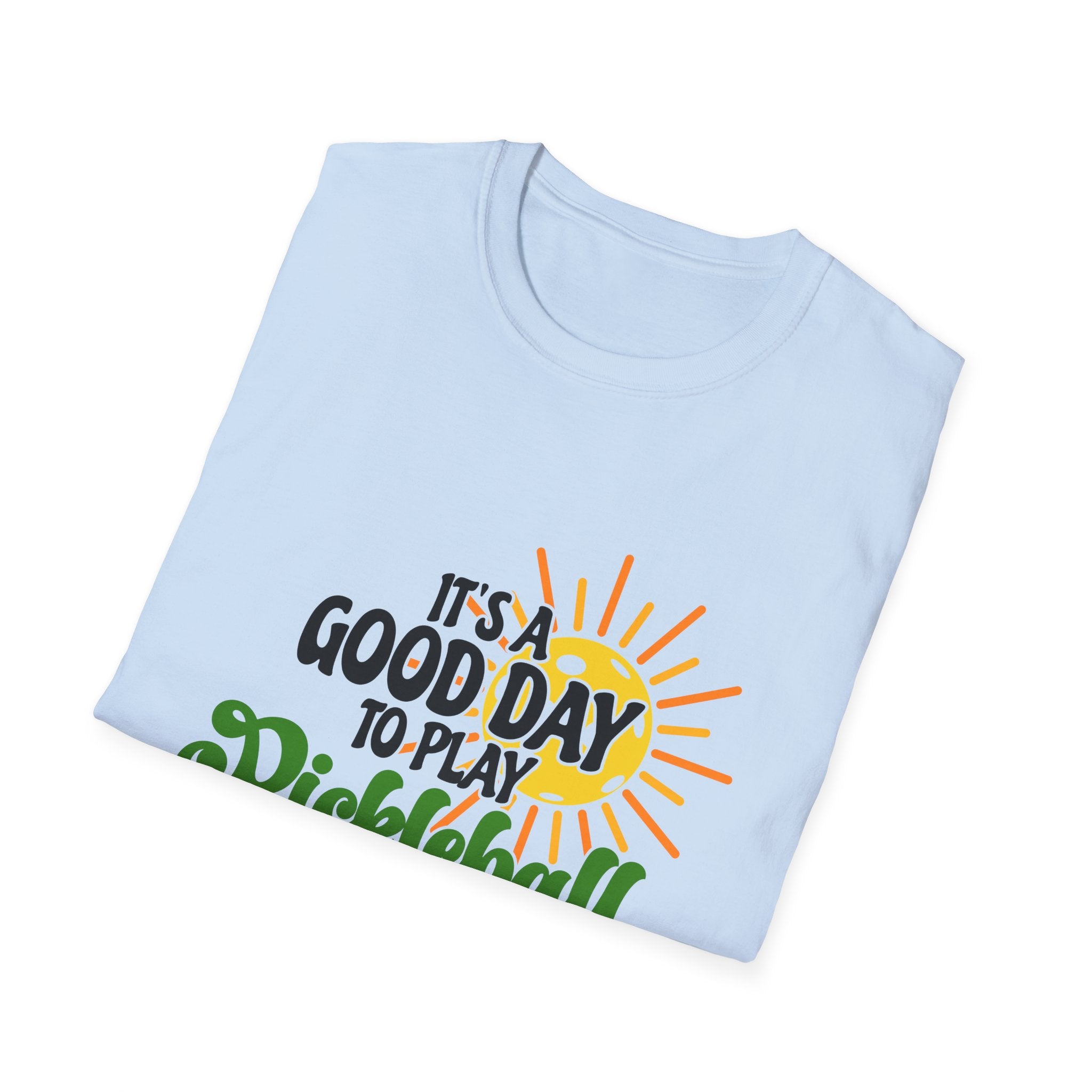 Pickleball Player T-Shirt — Retro Court Graphic Tee for Pickleball Fans