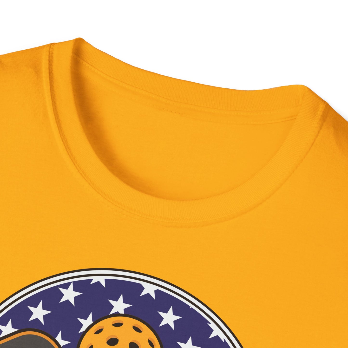 Pickleball Crossed Paddles Graphic Tee for Pickleball Fans