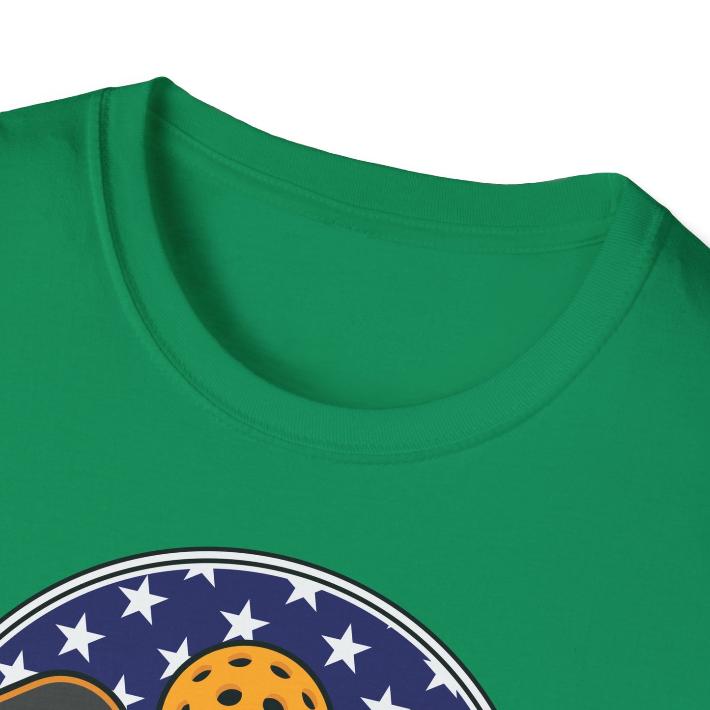 Pickleball Crossed Paddles Graphic Tee for Pickleball Fans