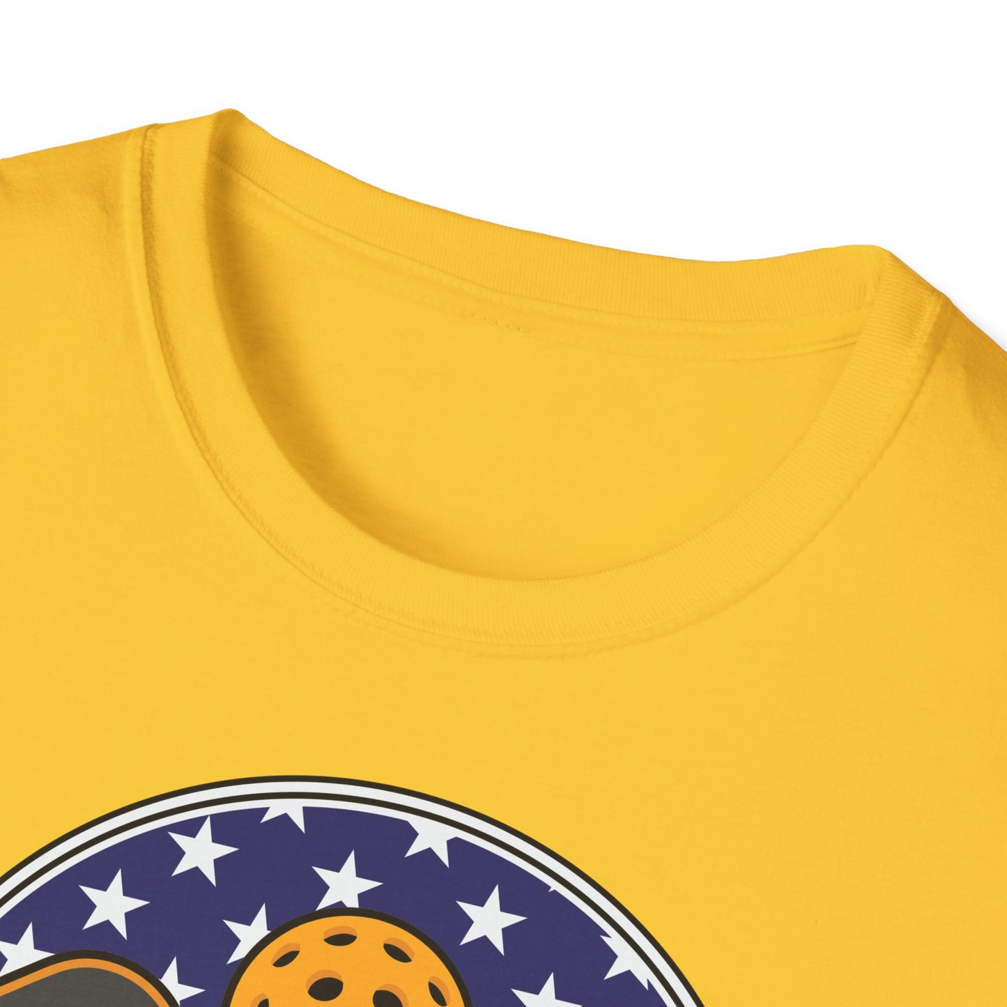 Pickleball Crossed Paddles Graphic Tee for Pickleball Fans