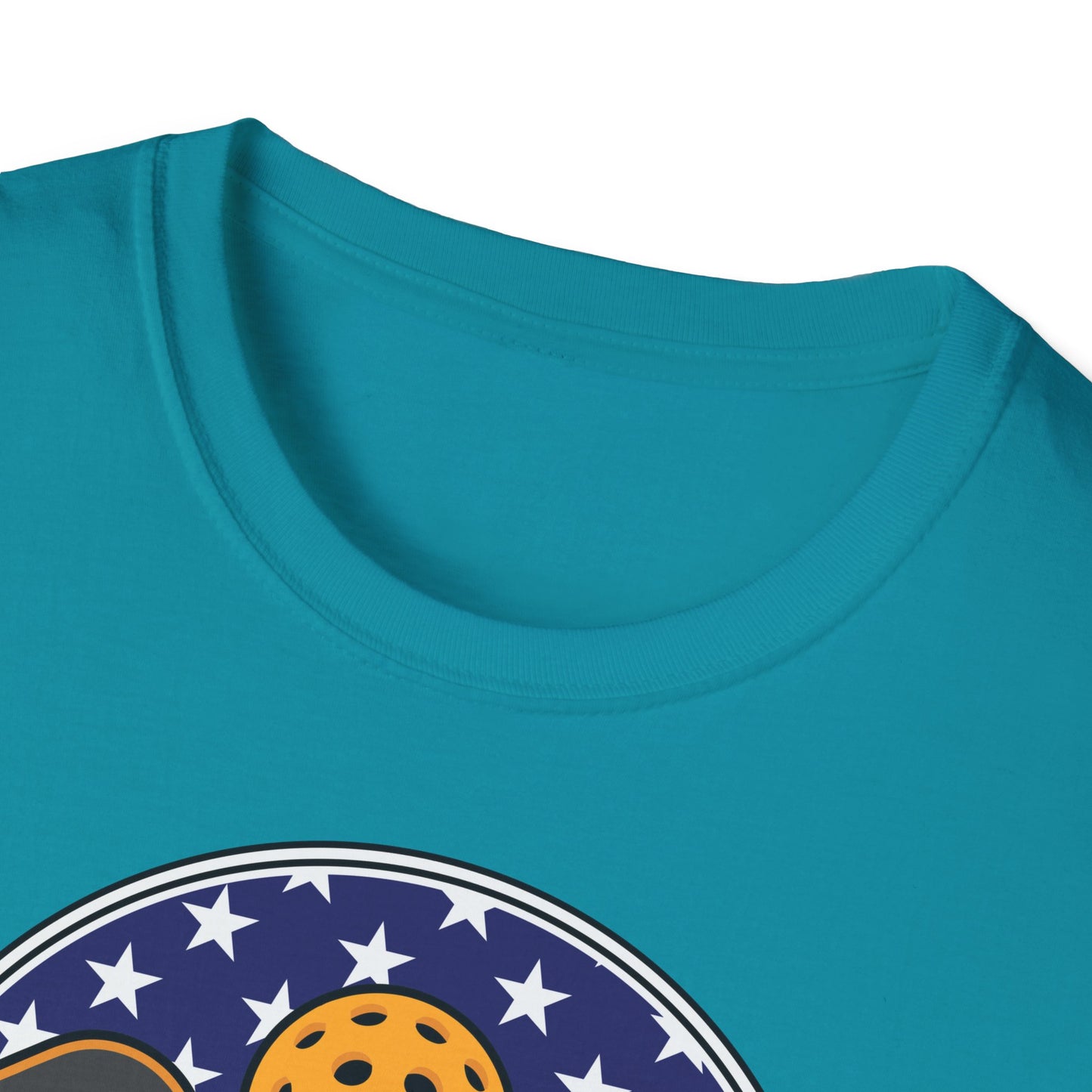 Pickleball Crossed Paddles Graphic Tee for Pickleball Fans