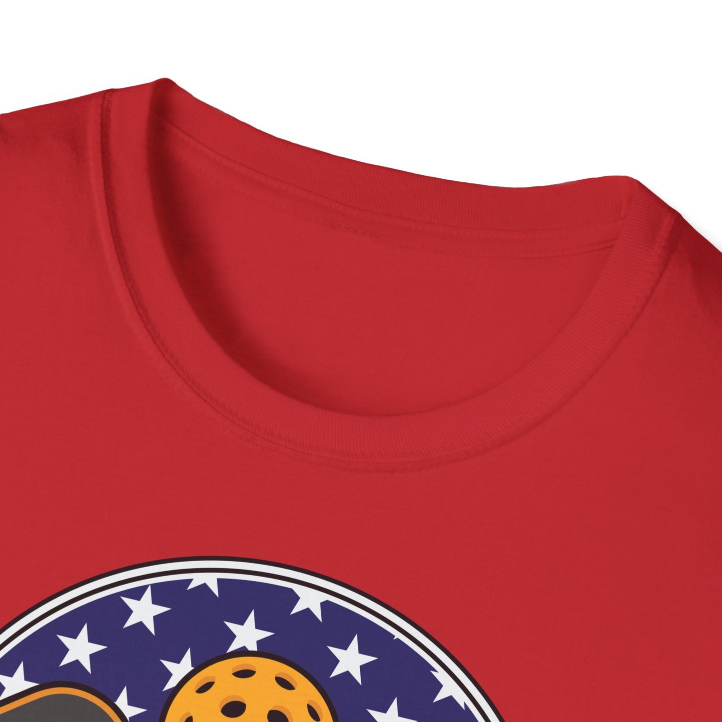 Pickleball Crossed Paddles Graphic Tee for Pickleball Fans