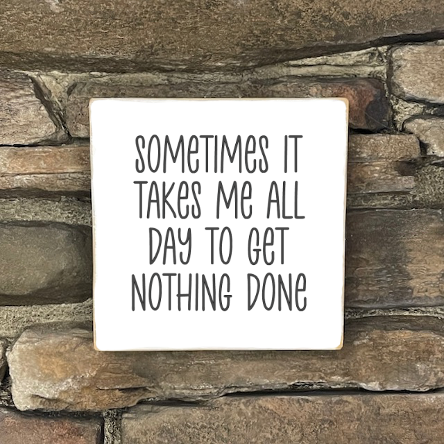 Funny Sign, Small - Square