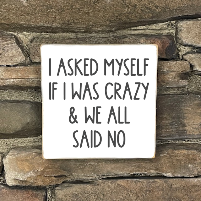 Funny Sign, Small - Square