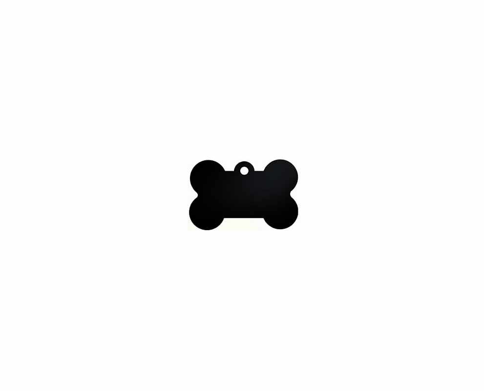 Dog Tags - Bone Shape, Small