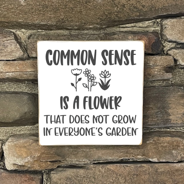 Funny Sign, Small - Square