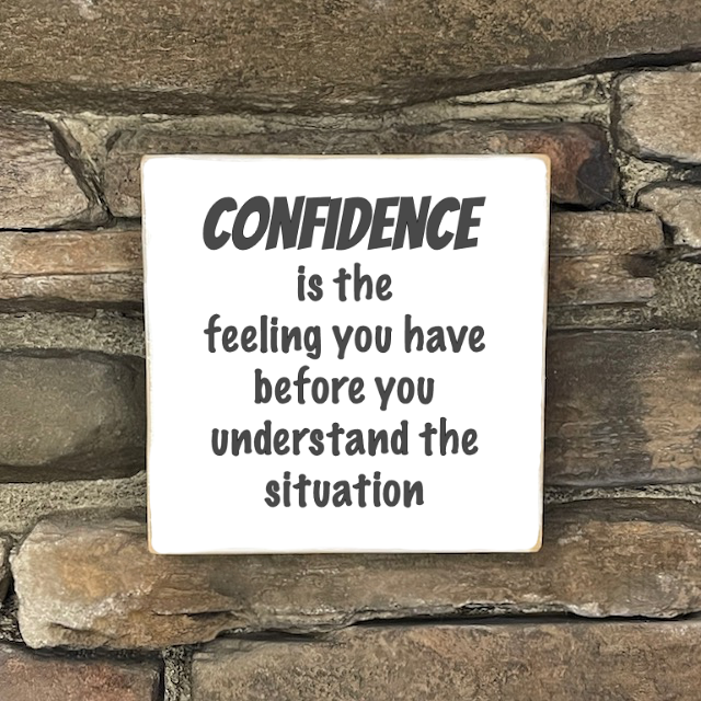 Funny Sign, Small - Square