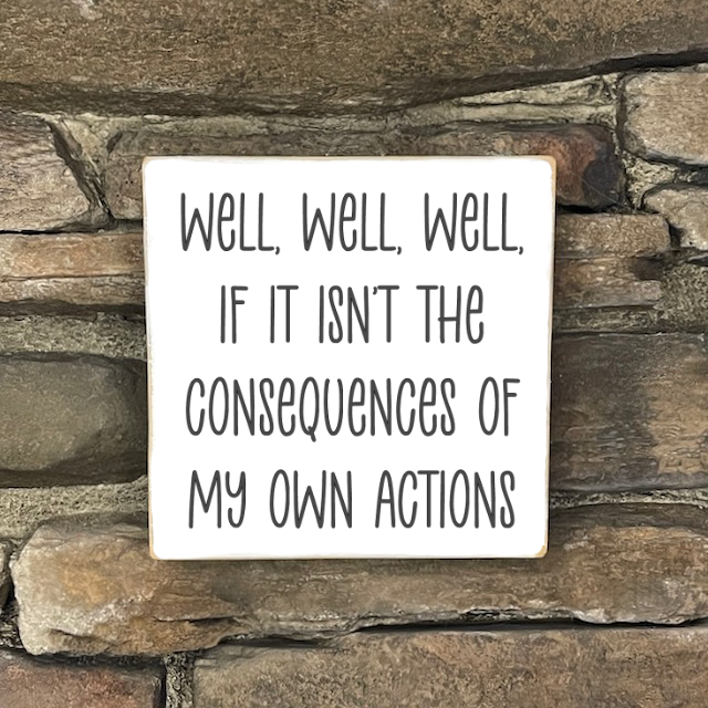 Funny Sign, Small - Square