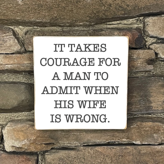 Funny Sign, Small - Square