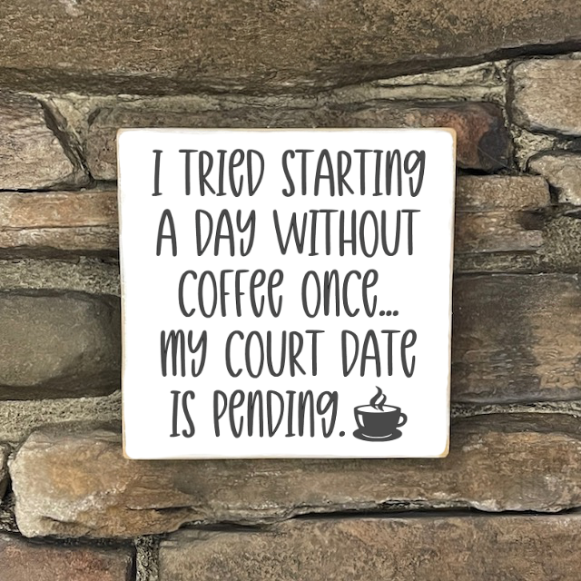 Funny Sign, Small - Square