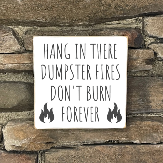 Funny Sign, Small - Square