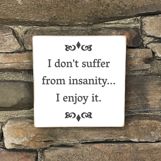 Funny Sign, Small - Square