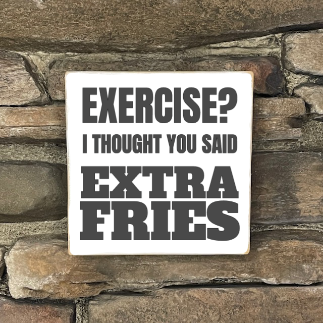 Funny Sign, Small - Square