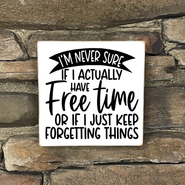 Funny Sign, Small - Square