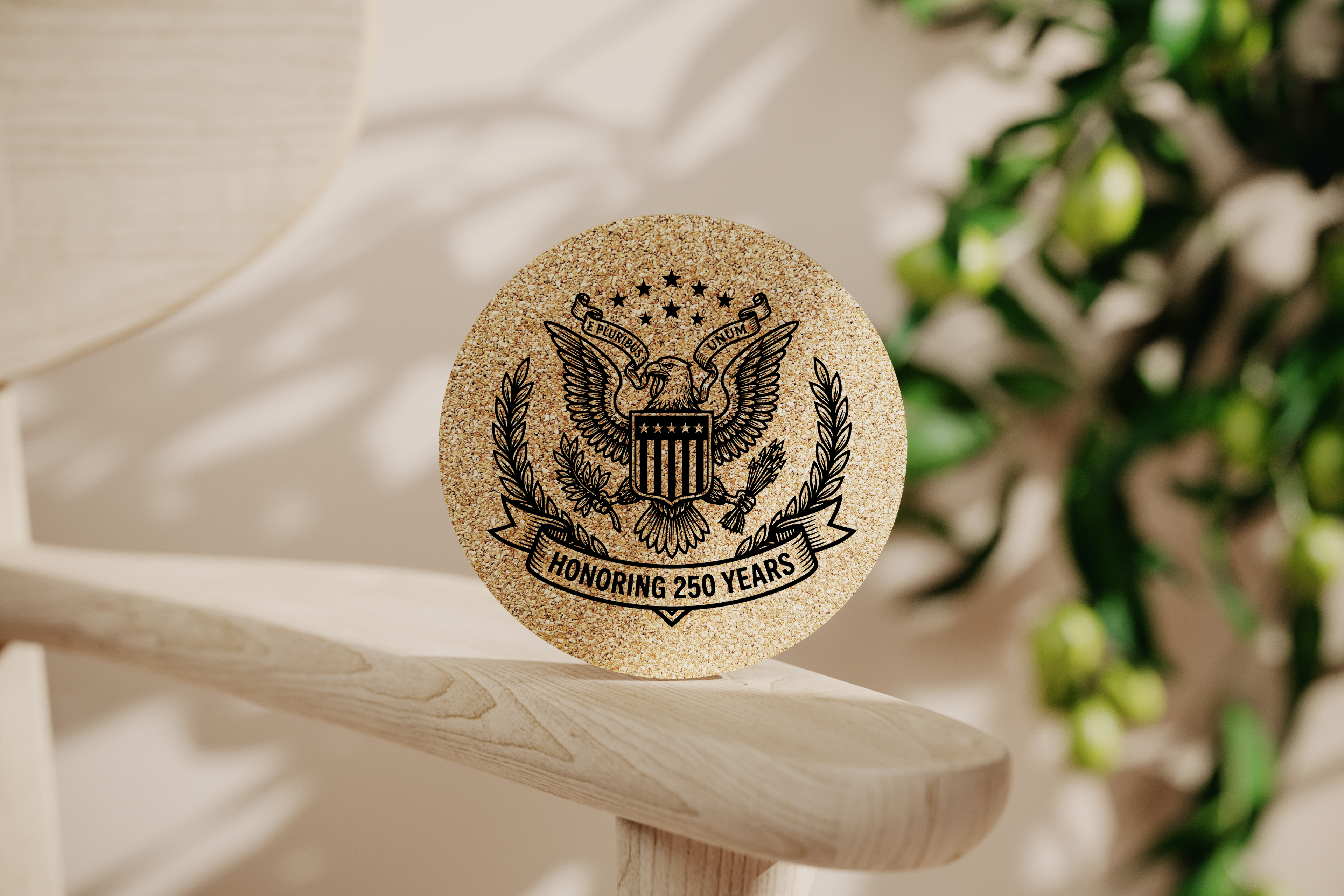 America 250 Cork Coasters