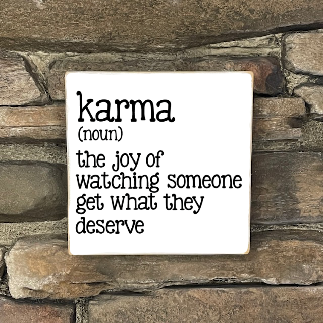 Funny Sign, Small - Square