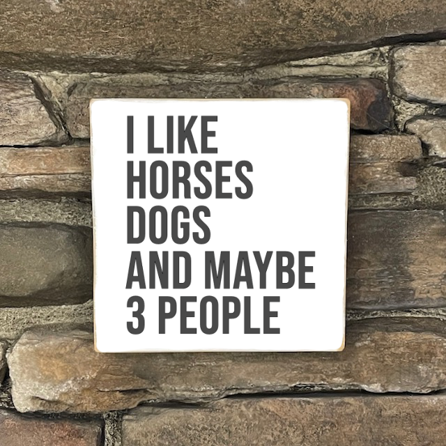 Funny Sign, Small - Square