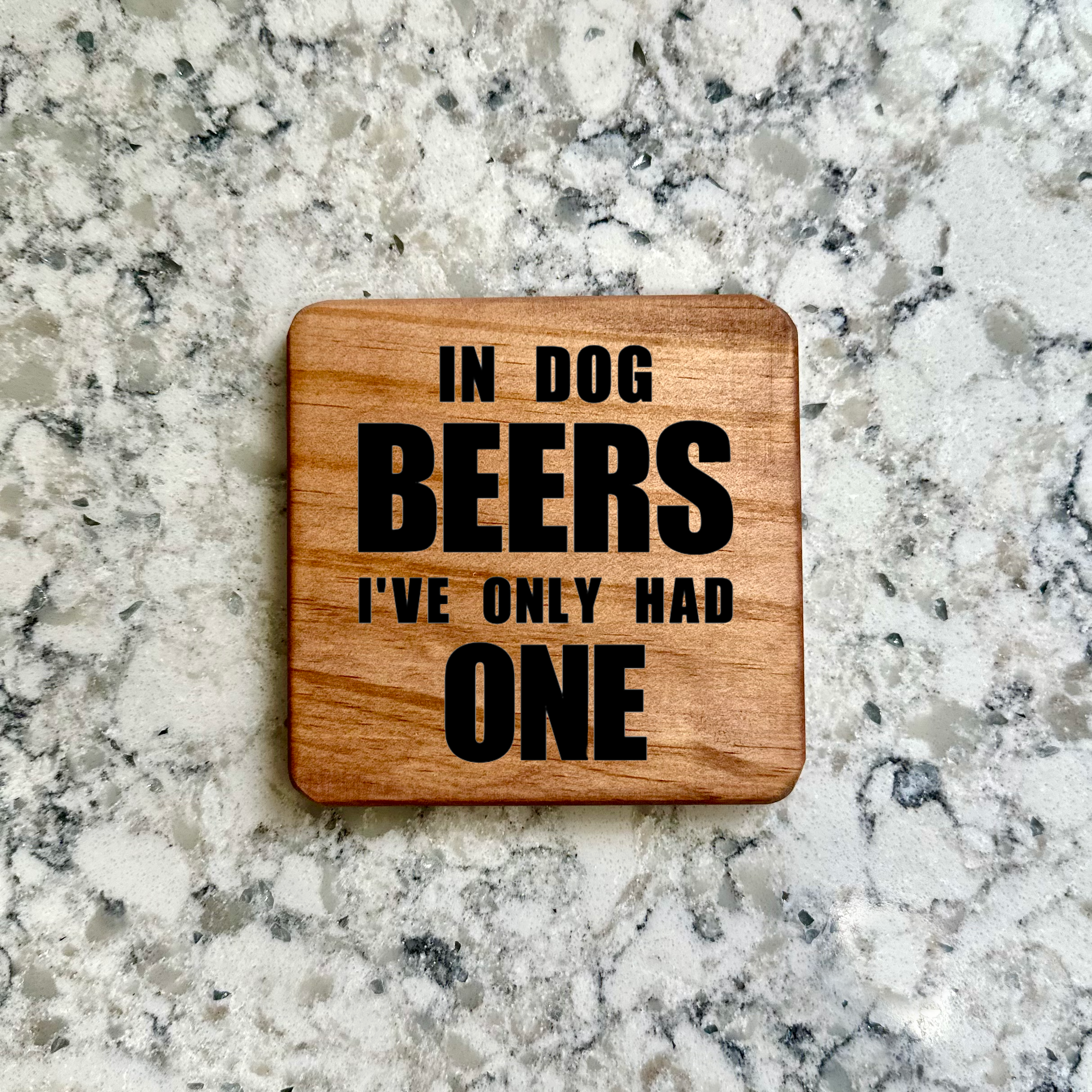 Chunky Wood Coaster