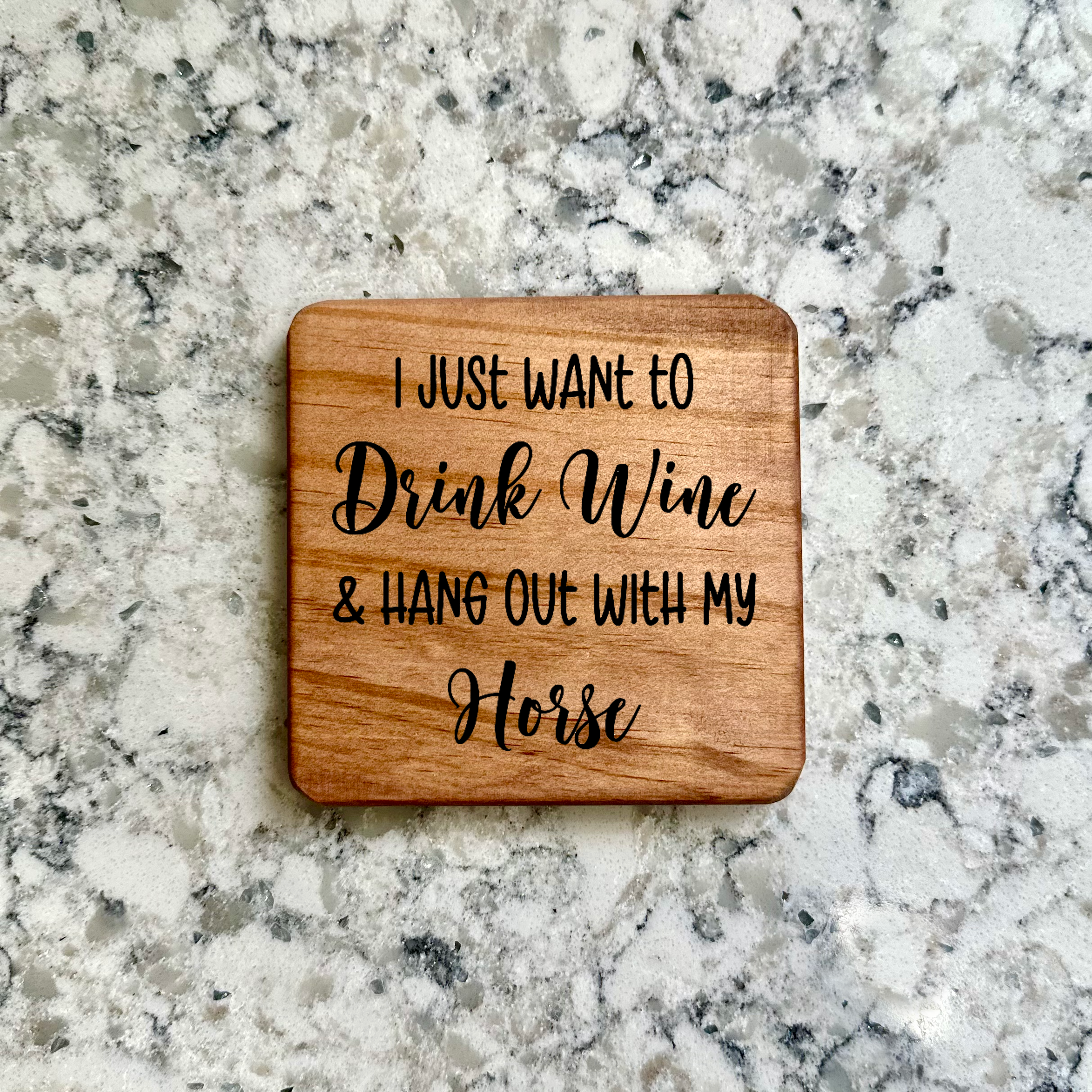 Chunky Wood Coaster