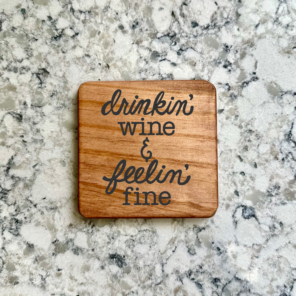 Chunky Wood Coaster