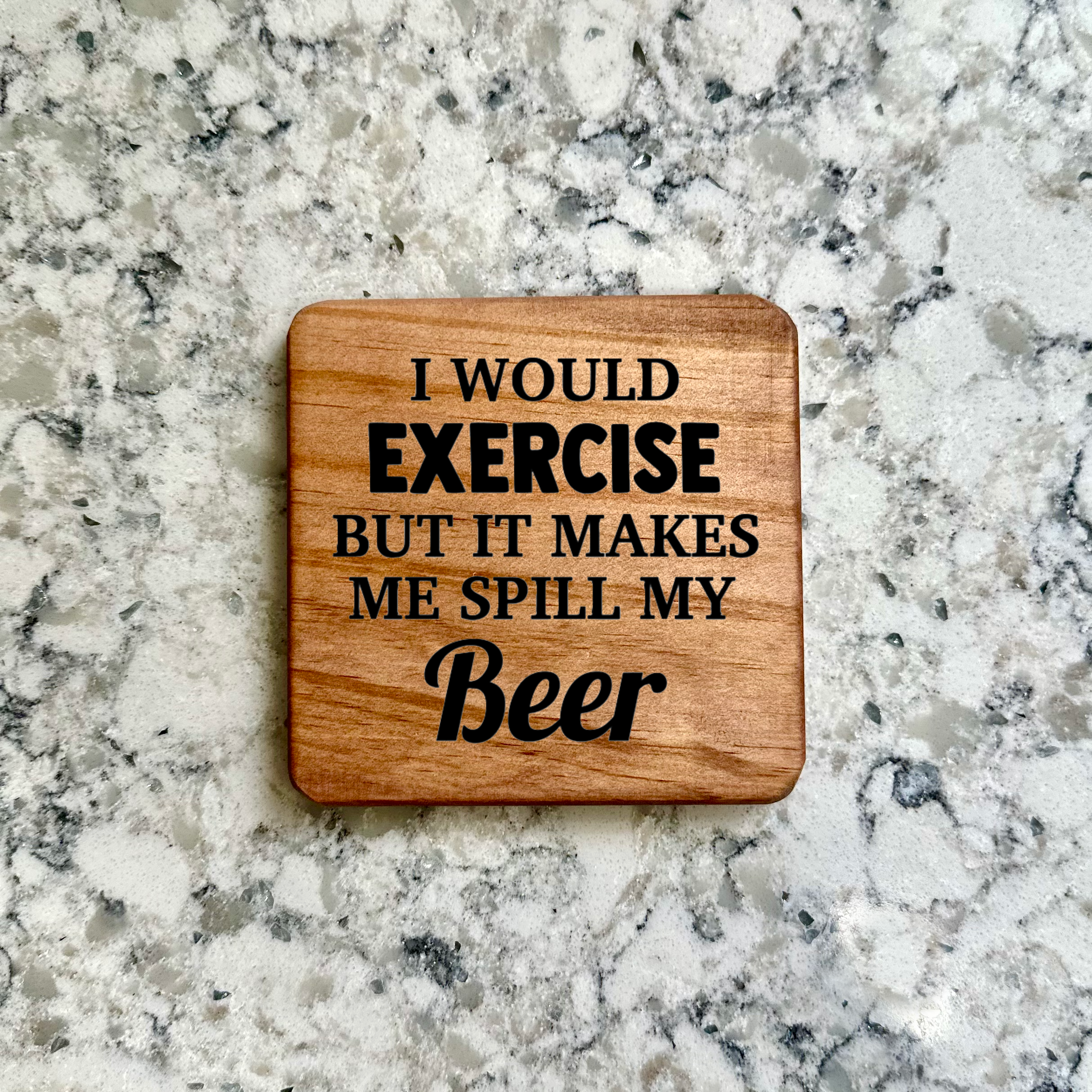Chunky Wood Coaster