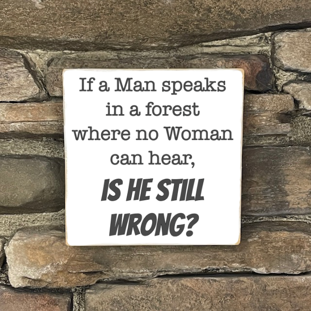 Funny Sign, Small - Square