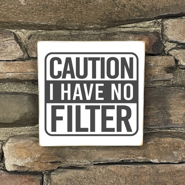 Funny Sign, Small - Square