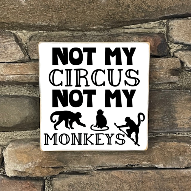 Funny Sign, Small - Square