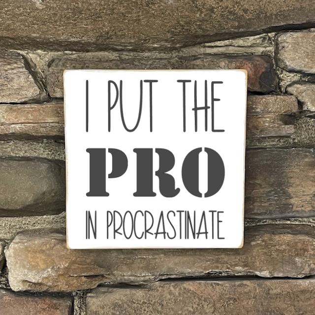 Funny Sign, Small - Square