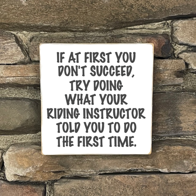 Funny Sign, Small - Square