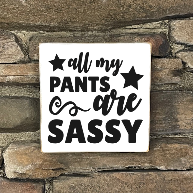 Funny Sign, Small - Square