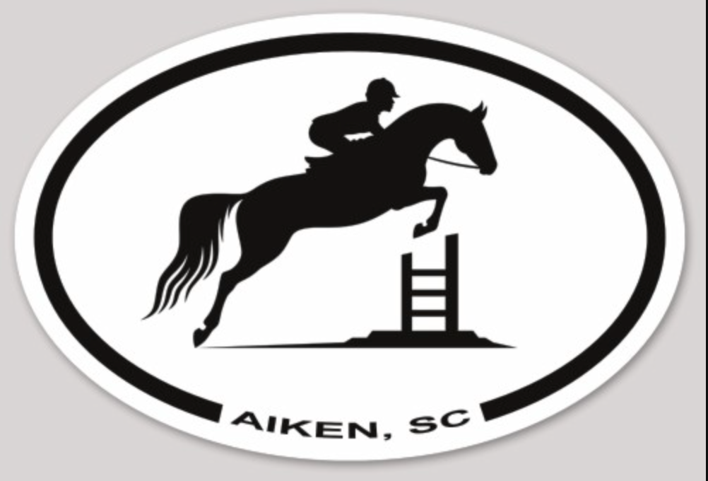 Decal - Equestrian Oval