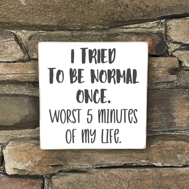 Funny Sign, Small - Square