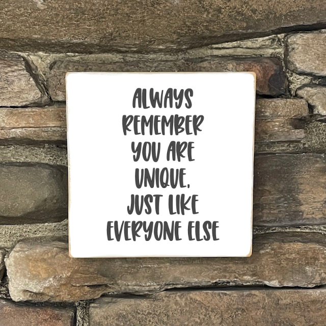 Funny Sign, Small - Square