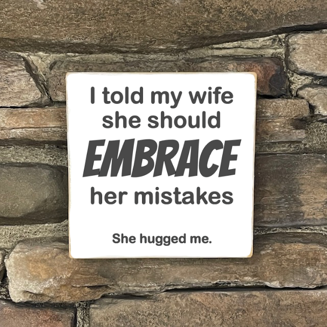 Funny Sign, Small - Square