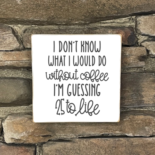 Funny Sign, Small - Square