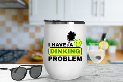 Pickleball Wine Tumbler