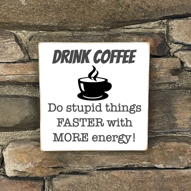 Funny Sign, Small - Square