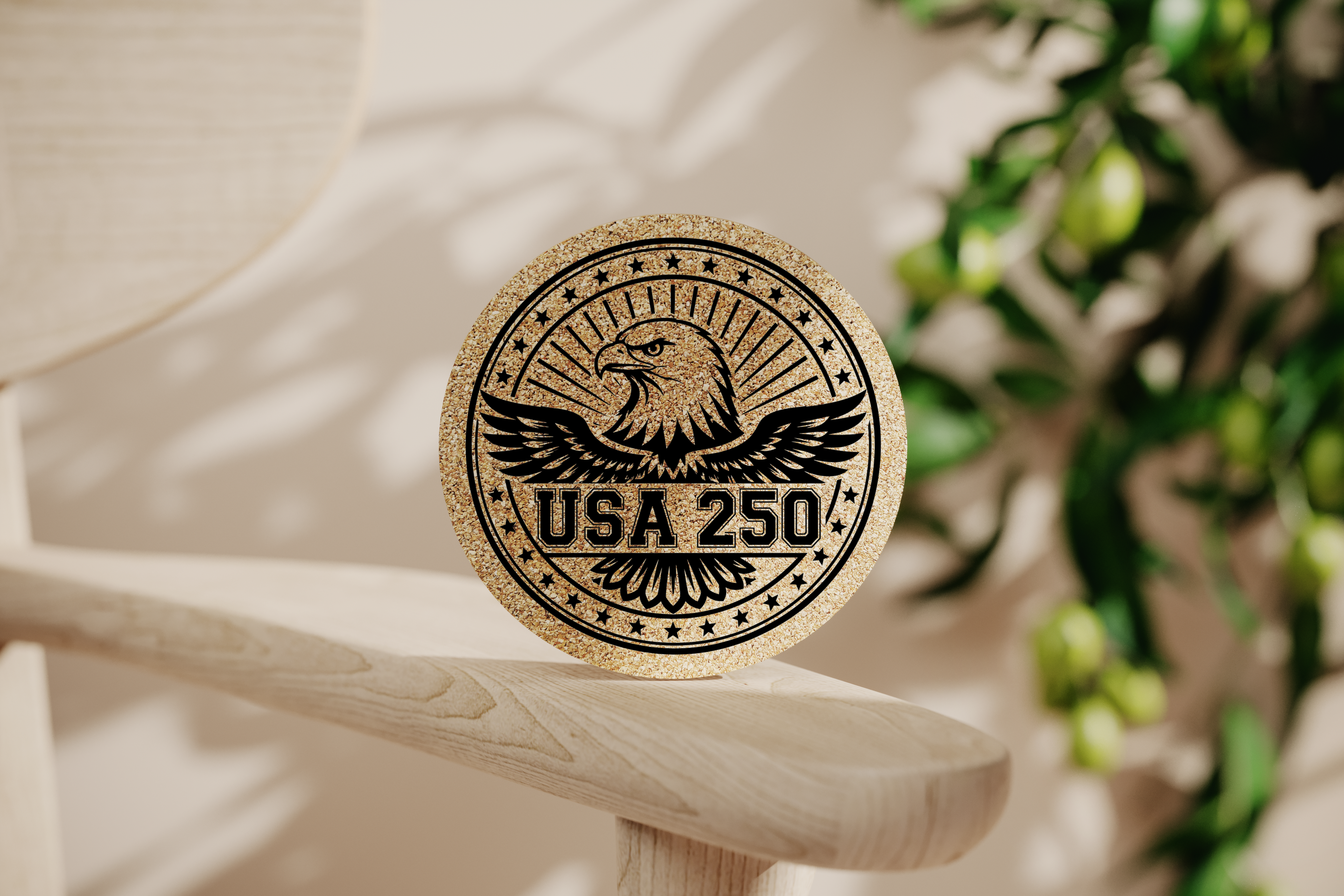 America 250 Cork Coasters